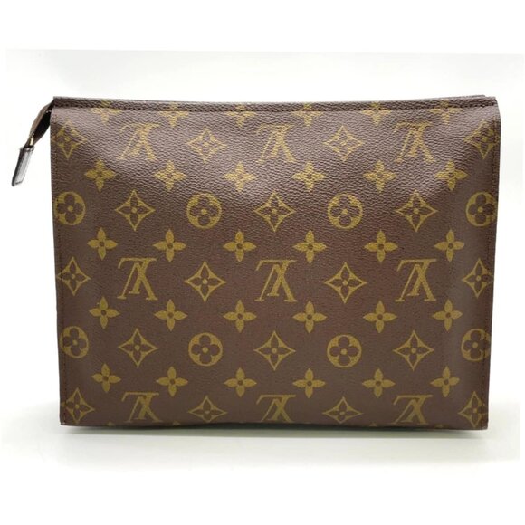 Louis Vuitton Monogram Poche Toilette 26 Clutch Bag W/Dust Bag Lux204-092425 - Picture 3 of 14